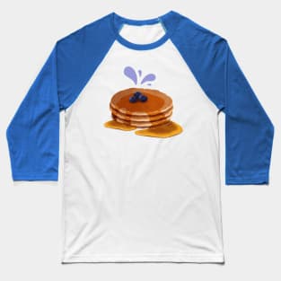 Blueberry Pancakes Baseball T-Shirt